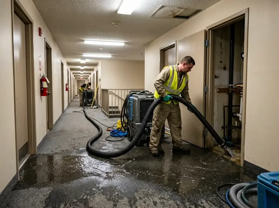 multi-unit-apartment-hallway-f-005 — frequently asked questions, Emergency Burst Pipe Water Extraction & Removal in Harker H…